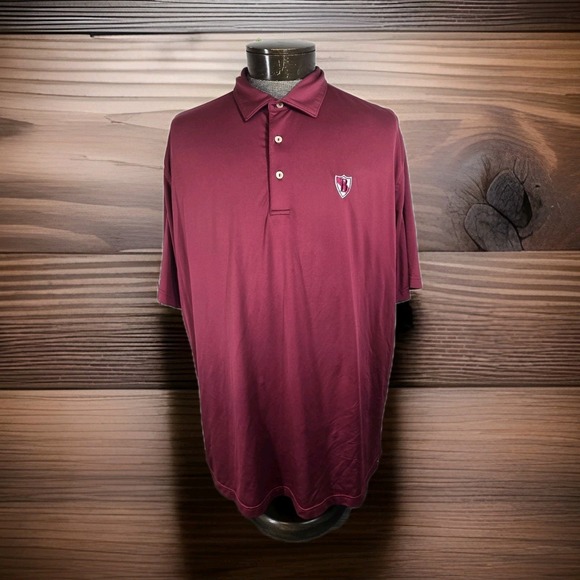 Peter Millar Other - Peter Millar Summer Comfort Polo Shirt Mens XL Red Short‎ Sleeve Lightweight